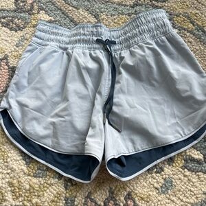 Lululemon Athletica Gray Athletic Shorts Lightweight Performance